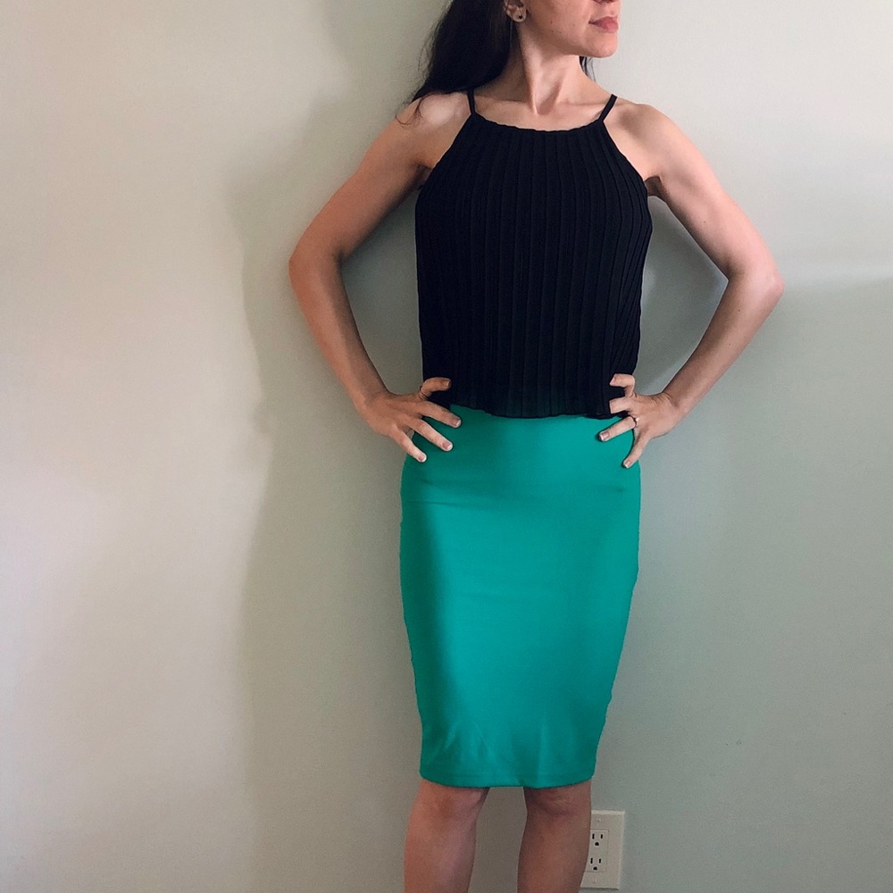 Pleated top black intimissimi S